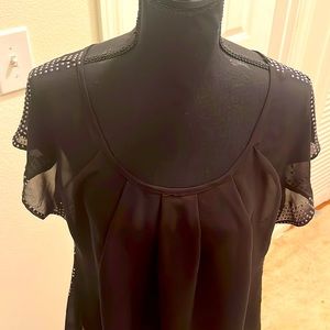 Bongo studded sheer blouse